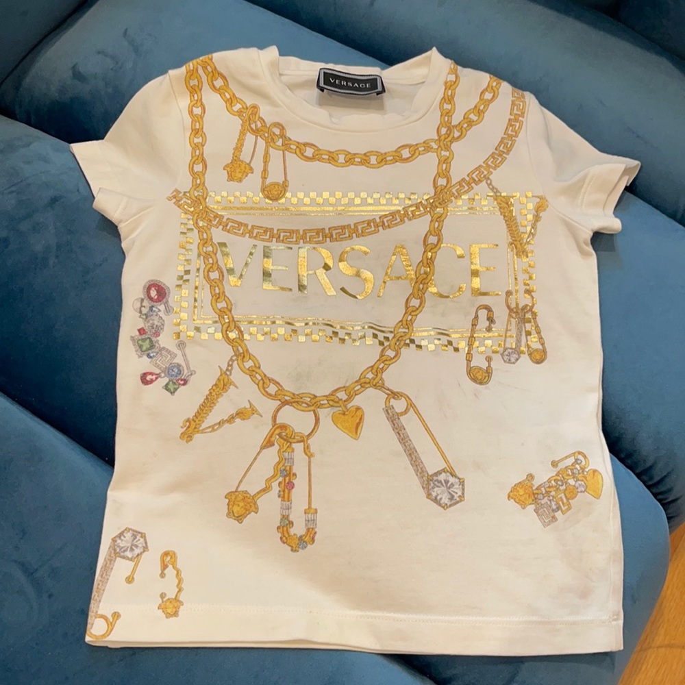 Versace tshirt 4 years